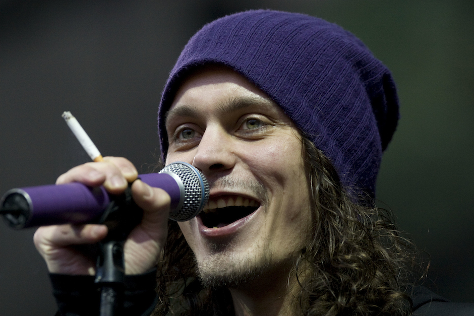 BERLIN - JUNE 27: Singer Ville Valo of the Finish Dark Rock band band &#39; - 4Ville-Valo_BINARY_581715