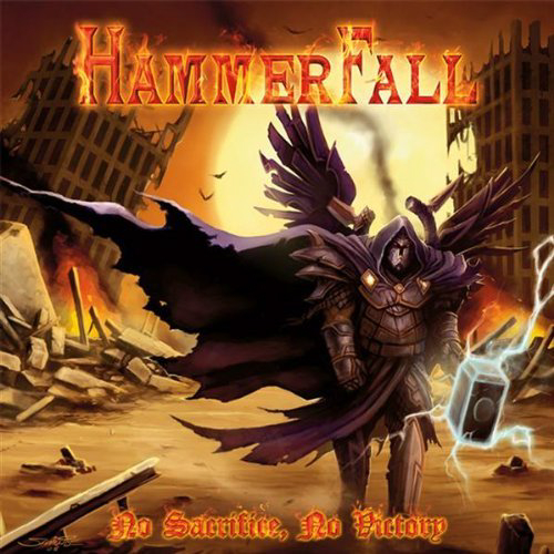 Hammerfall, No Sacrifice, No Victory Cover