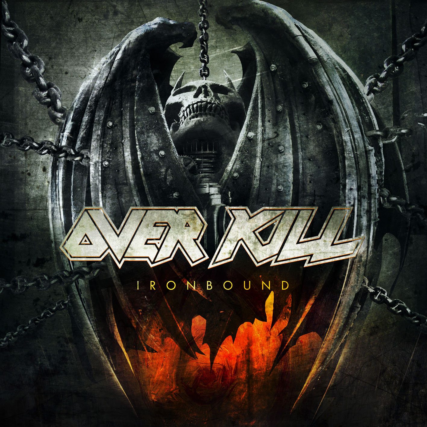 Overkill, Ironbound, Cover