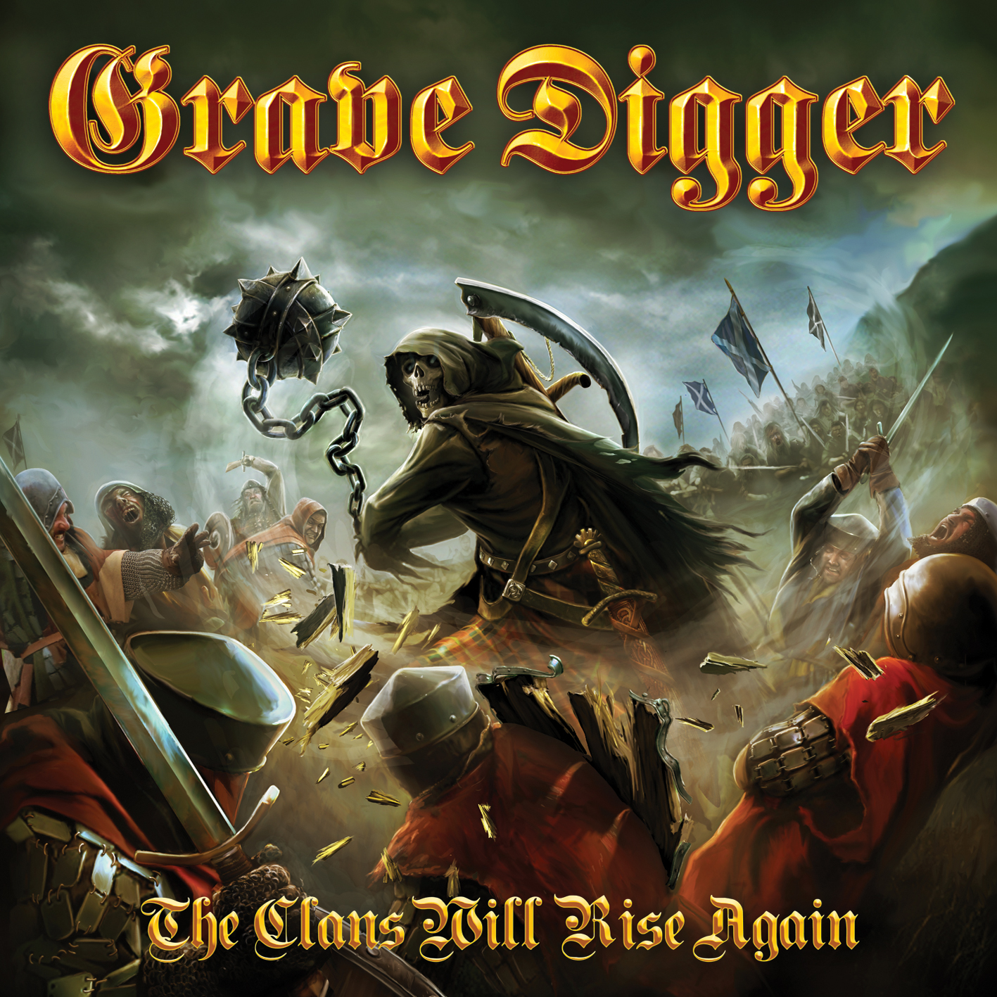 Grave Digger, The Clans Will Rise Again, Cover