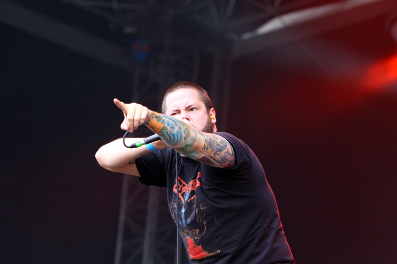 The Black Dahlia Murder, live, With Full Force 2011