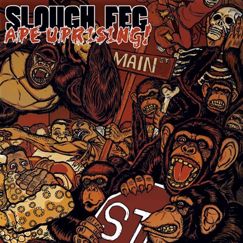 Slough Fegs CD-Cover zu Ape Uprising!