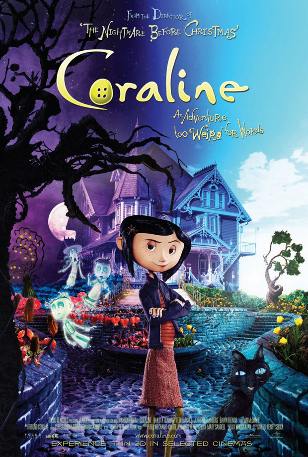 Kritik zu Coraline 3D StopMotionAnimationsfilm