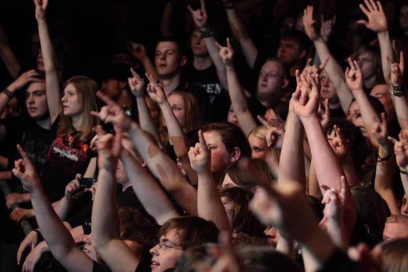 Die Apokalyptischen Reiter live, 17.04.2011 Hamburg, Markthalle