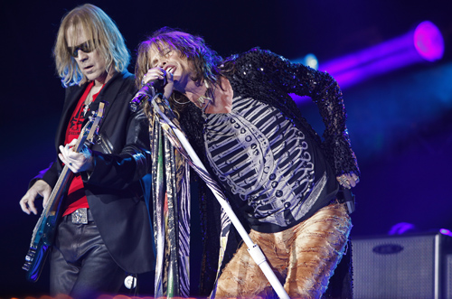 Aerosmith live, 25. bis 27. Juni 2010