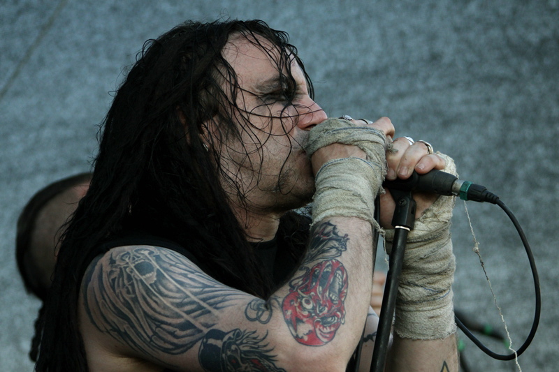 Hell Militia, live, Death Kult Open Air 2011