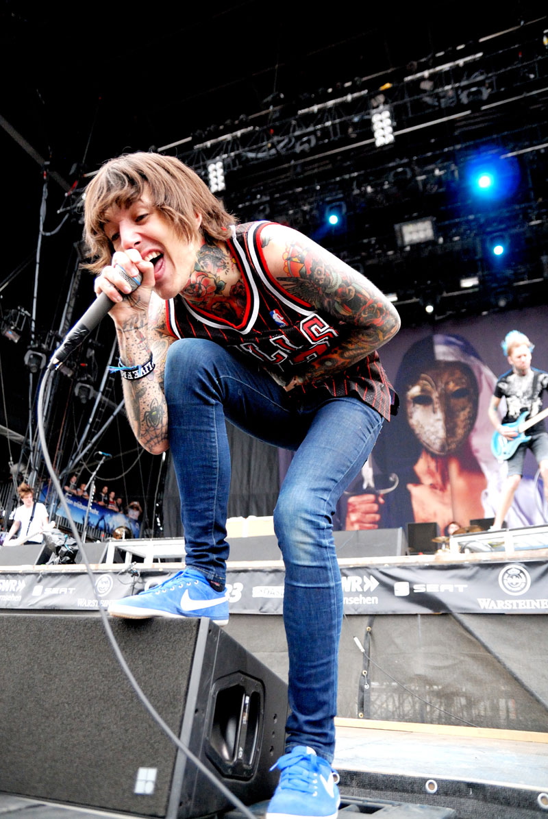 Bring Me The Horizon, live, Rock am Ring, 2011