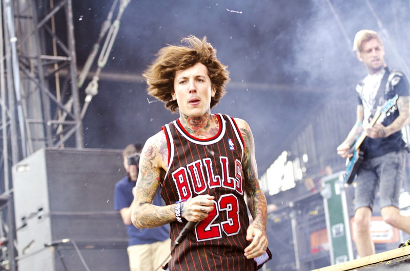 Bring Me The Horizon, live, Rock am Ring, 2011