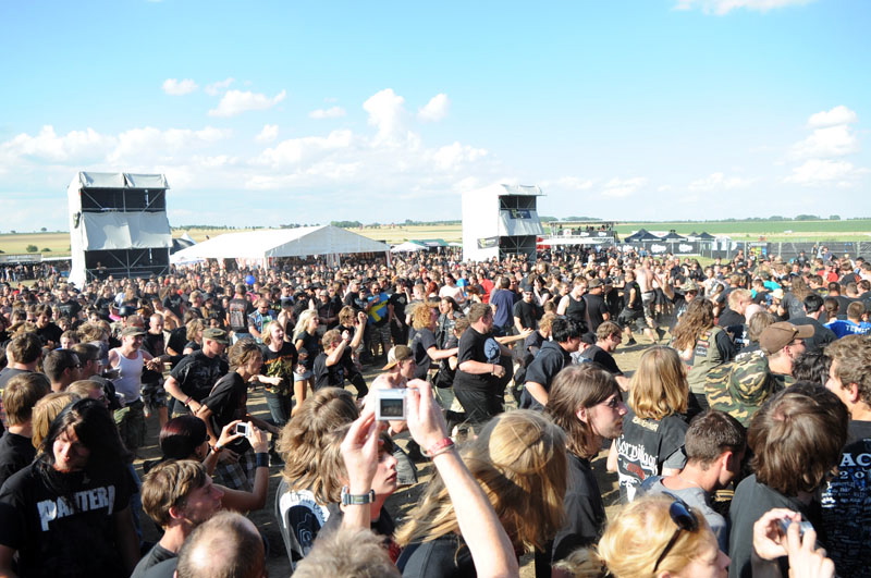 Die Fans beim Rock Harz 2011