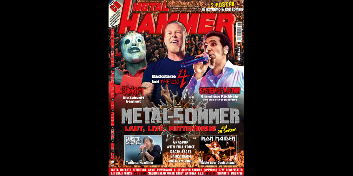 Metal Hammer August 2011, Titel