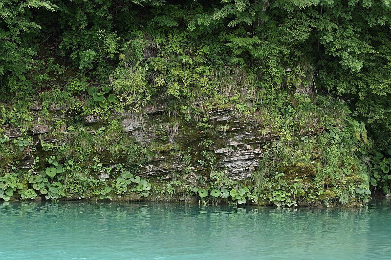 Das malerische Gelände des Metalcamp 2011, Tolmin, Slowenien