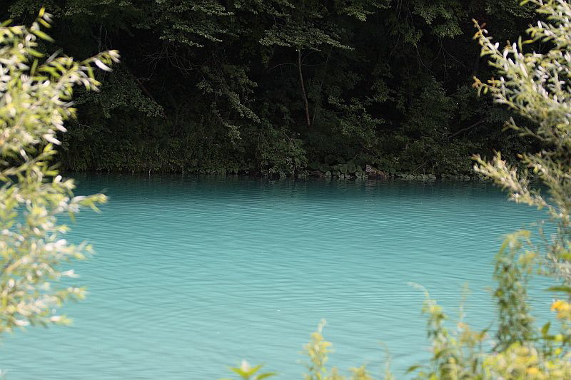 Das malerische Gelände des Metalcamp 2011, Tolmin, Slowenien