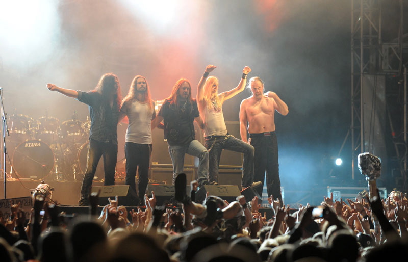 Hammerfall, live, Rock Harz 2011