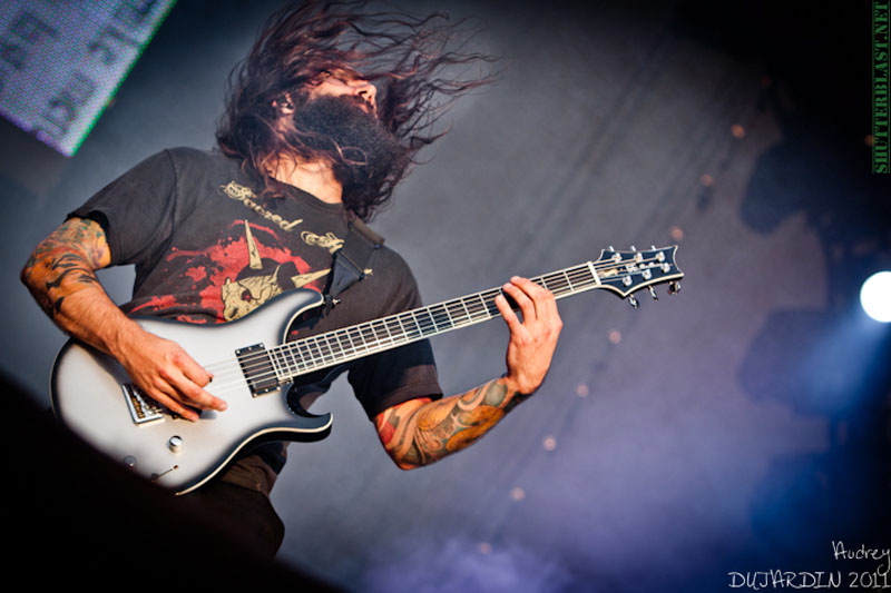 Devin und Anneke, live, Tuska Open Air 2011