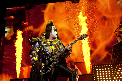 Kiss live, 31.05.2010 Hamburg, Colorline-Arena 