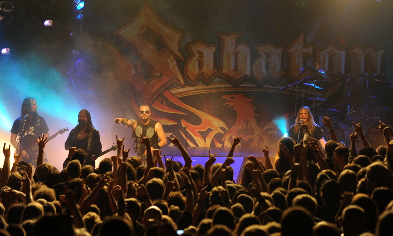 Sabaton, live, 16.09.2011 Hamburg, Markthalle