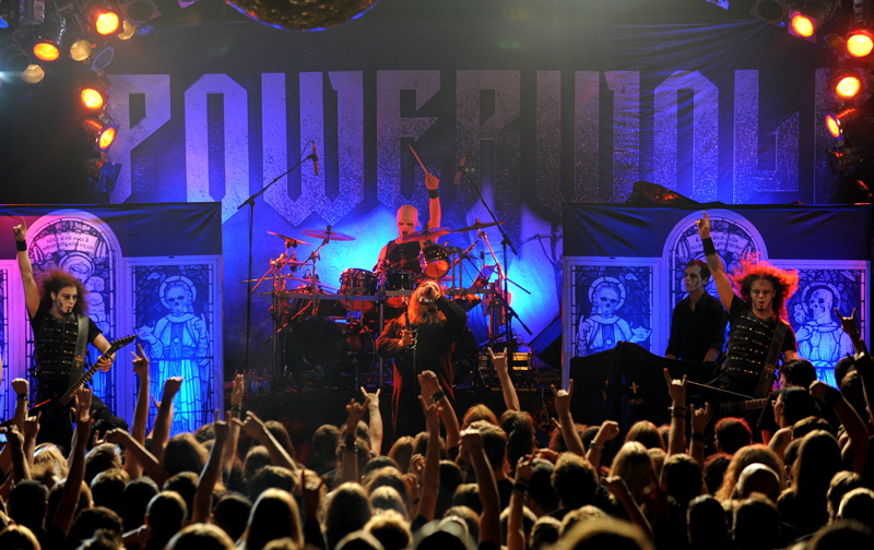 Powerwolf, live, 16.09.2011 Hamburg, Markthalle