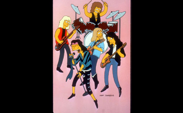 Aerosmith bei den Simpsons