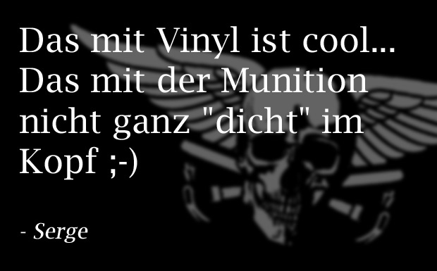 Asche, Munition, Vinyl - so wollen METAL HAMMER Leser nach dem Tod erhalten bleiben