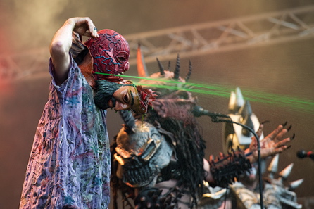 Gwar, live 2011, Sweden Rock Festival