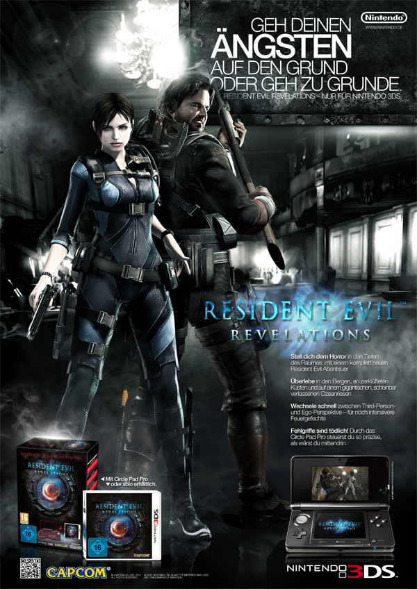 Resident Evil Revelations, Poster