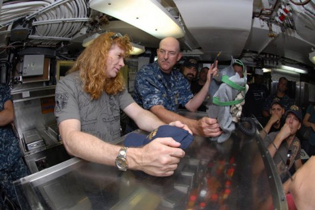 Megadeth im Uboot, 2011