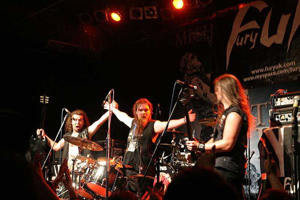 Fury UK, live 2012, Augsburg, Spectrum