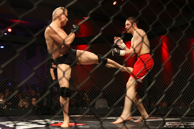 Action bei 'We love MMA'