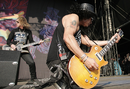 Slash live 2010