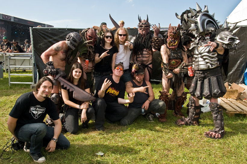 Gwar und METAL HAMMER auf dem Summer Breeze 2010