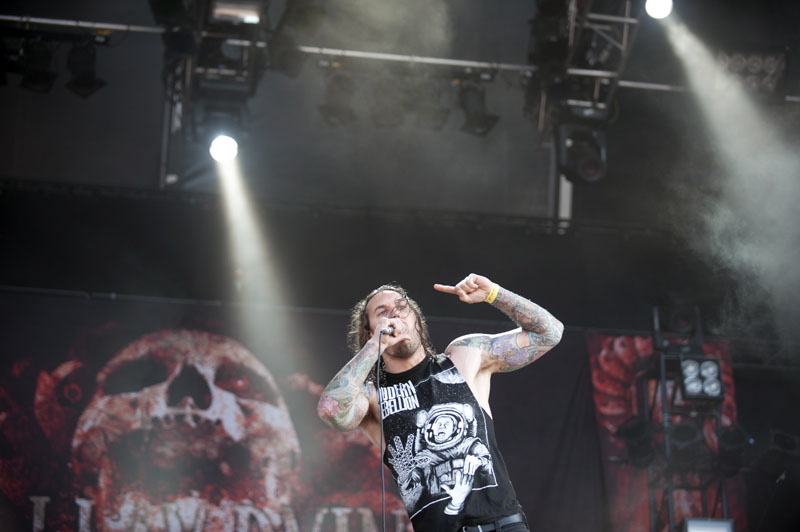 As I Lay Dying, live, Wacken 2011