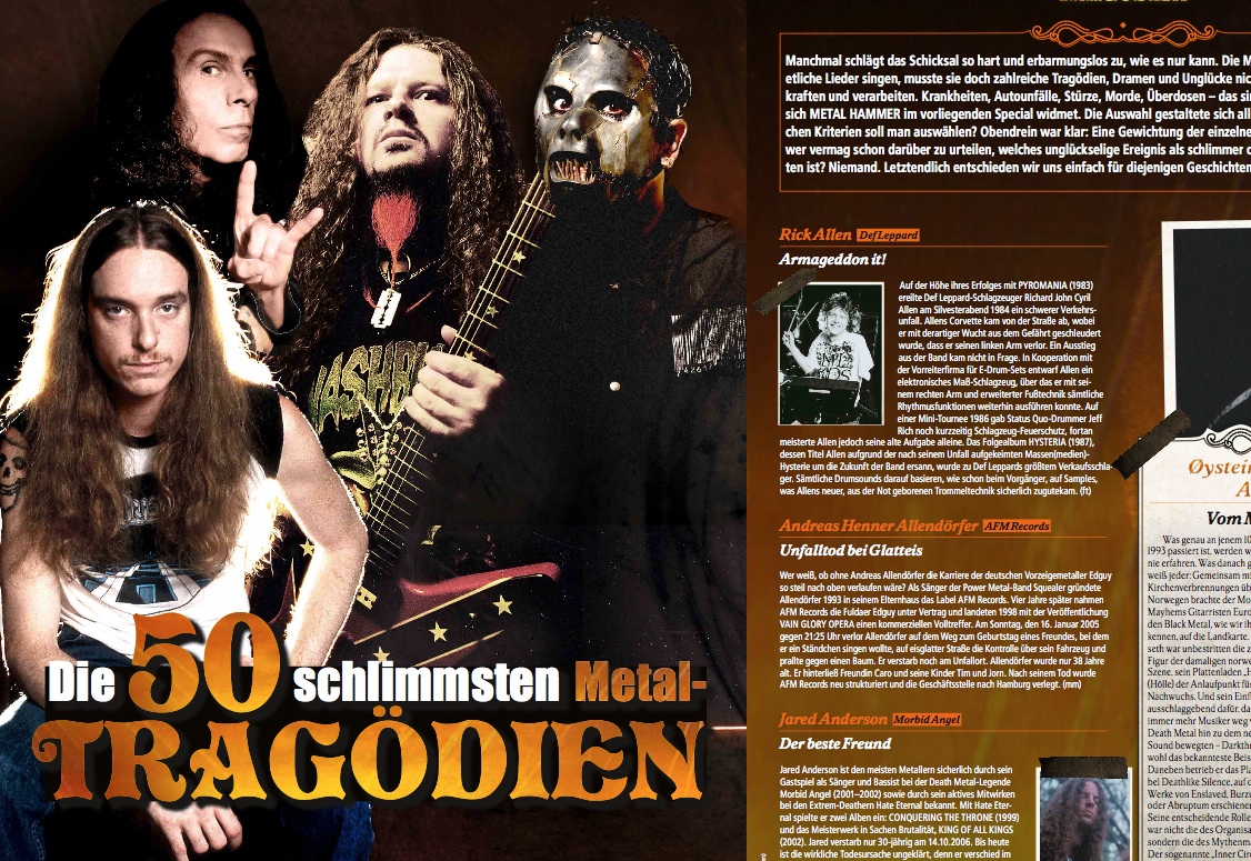 METAL HAMMER Titelgeschichte 07/2012