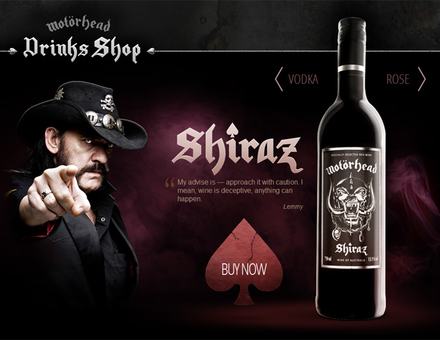 Motörhead Wein