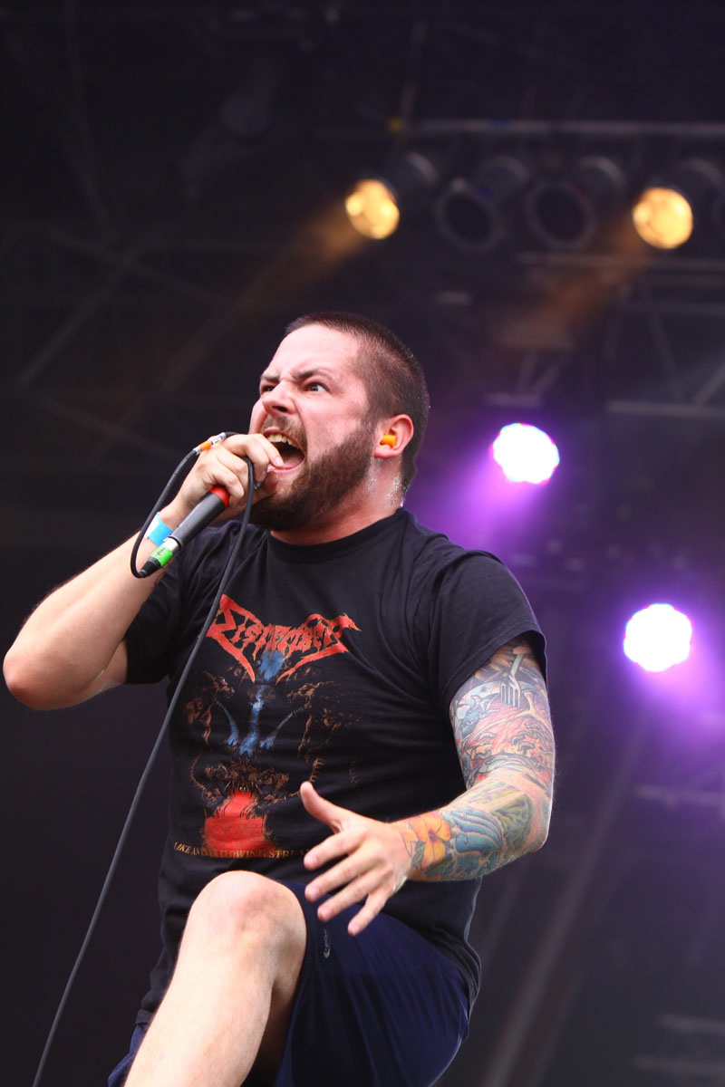 The Black Dahlia Murder, live, With Full Force 2011