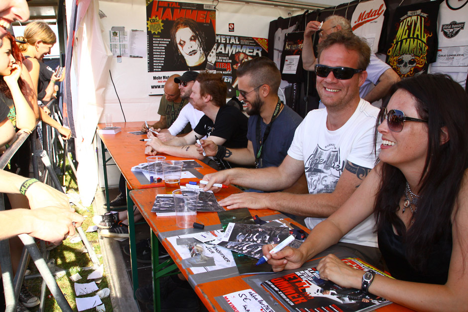 Summer Breeze 2012: Spaß und Autogrammstunden am MH-Stand