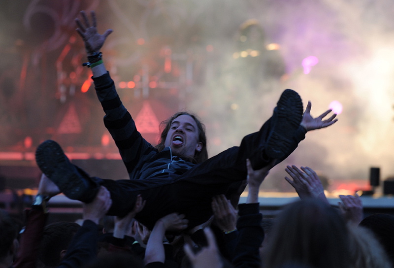 Publikum auf dem Metalfest 2012, Dessau