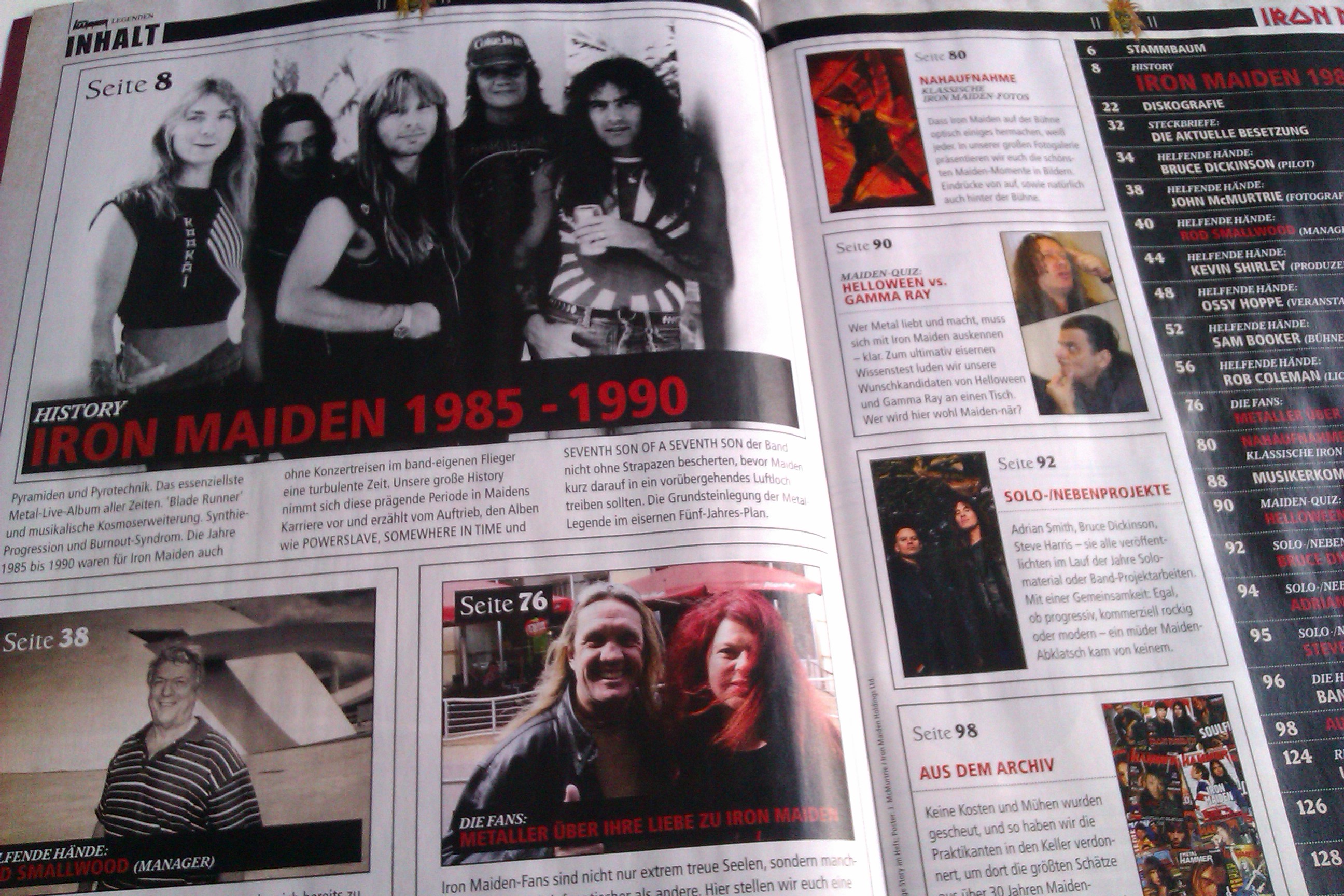 Iron Maiden - METAL HAMMER Legenden Sonderheft