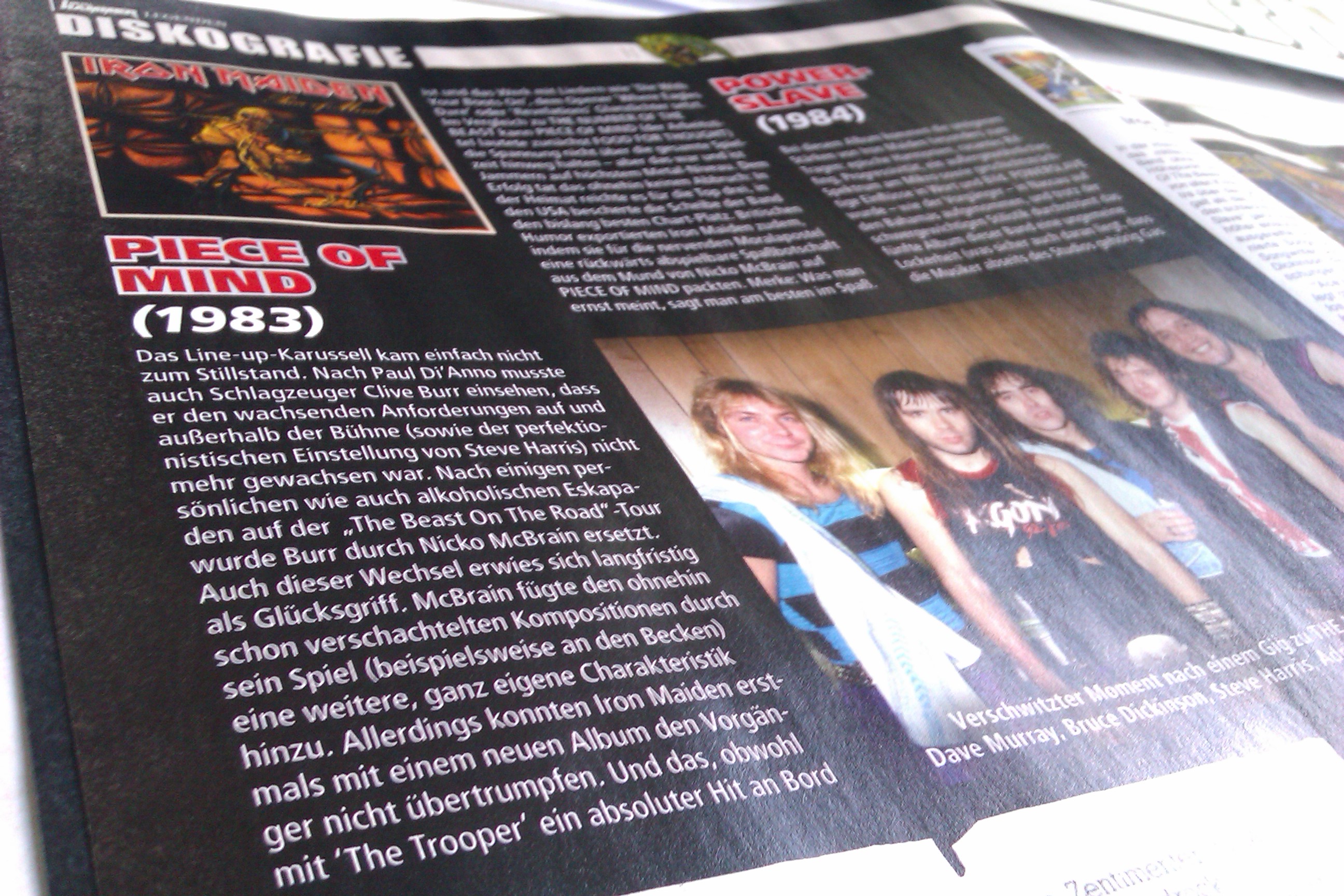 Iron Maiden - METAL HAMMER Legenden Sonderheft