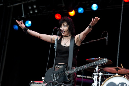 Joan Jett, live 2011, Sweden Rock Festival