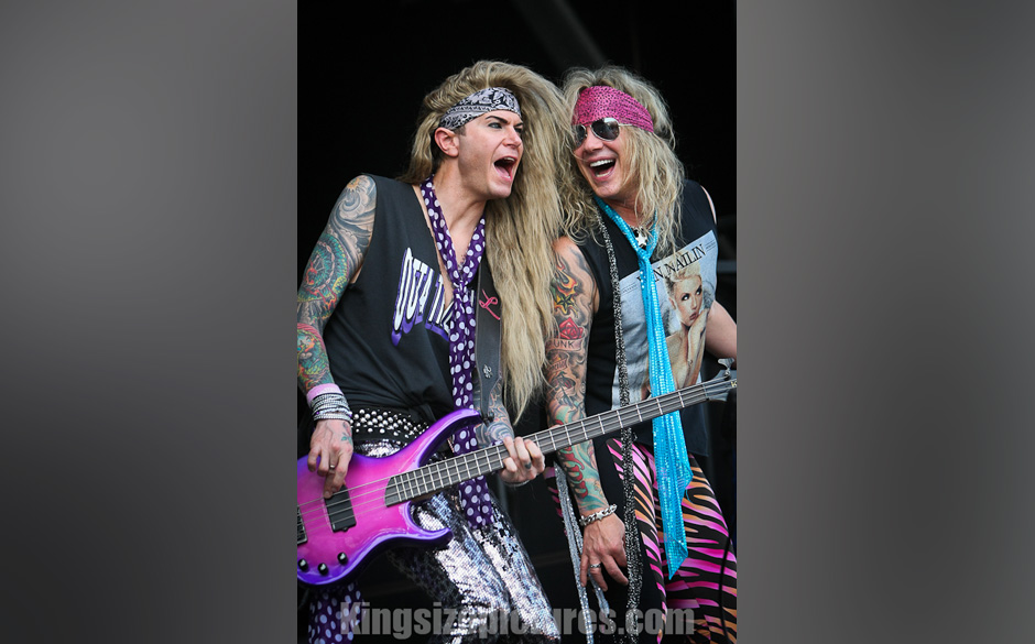 Steel Panther beim Nova Rock 2012