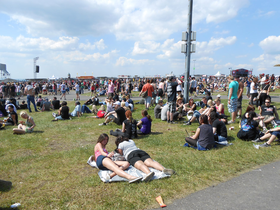 Atmo, Fans und Campingplatz, Rock am Ring 2013