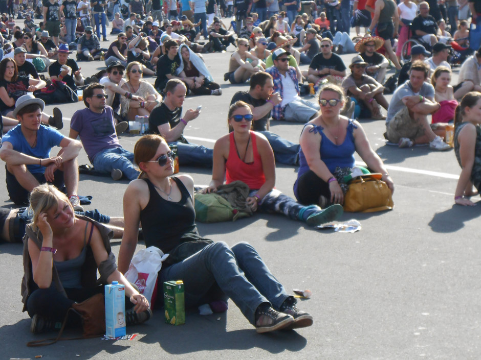 Atmo, Fans und Campingplatz, Rock am Ring 2013