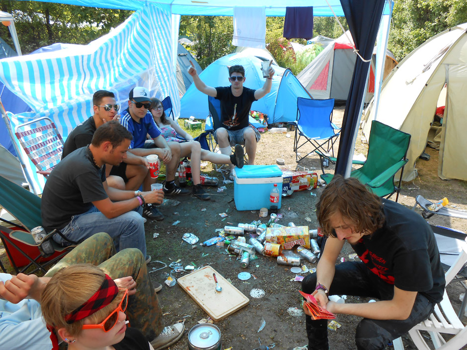 Atmo, Fans und Campingplatz, Rock am Ring 2013