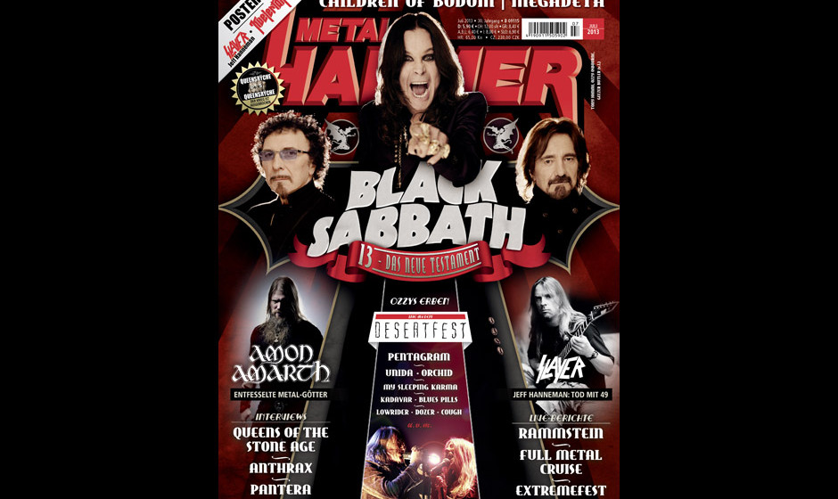 METAL HAMMER-Ausgabe Juli 2013