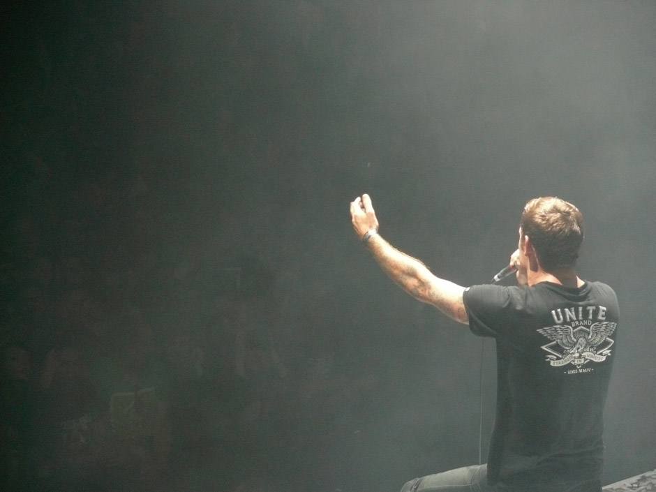 Parkway Drive live, With Full Force 2013