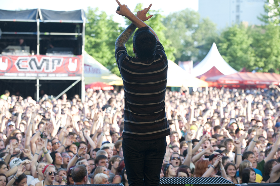 A Day To Remember live, Vainstream Rockfest 2013