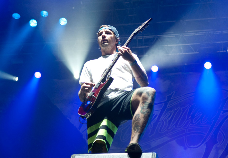 Parkway Drive live, With Full Force 2013