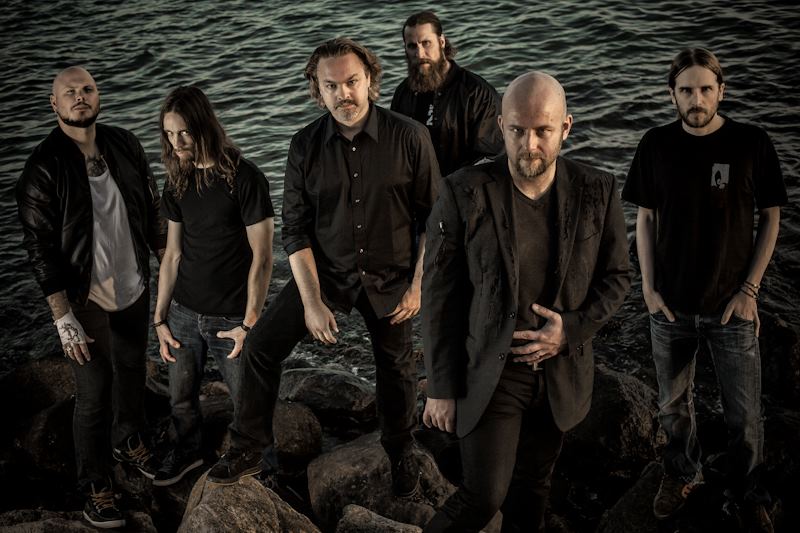 Soilwork (2012): Björn 'Speed' Strid, Dirk Verbeuren, Sylvain Coudret, Ola Flink, David Andersson, Sven Karlsson