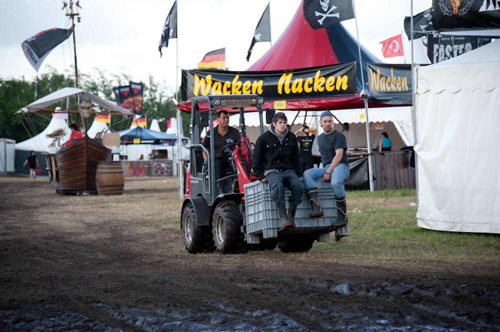 Wacken Open Air 2013 am Mittwoch