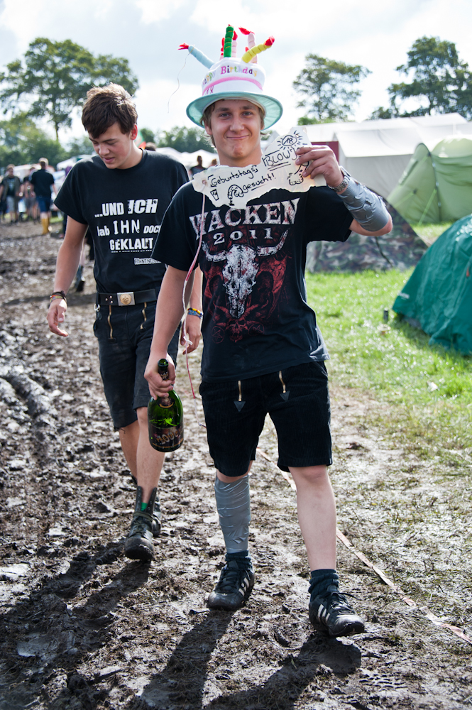 Wacken Open Air 2013 am Mittwoch